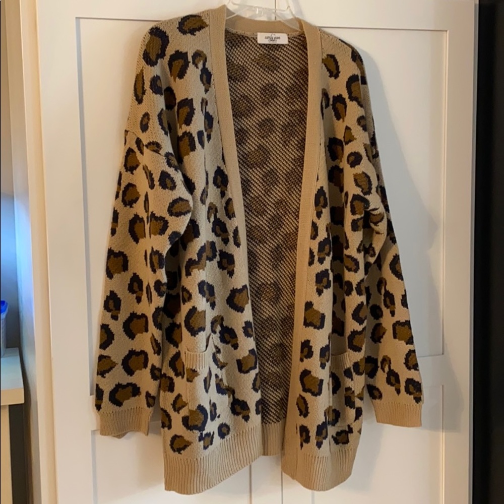 Leopard Cardigan